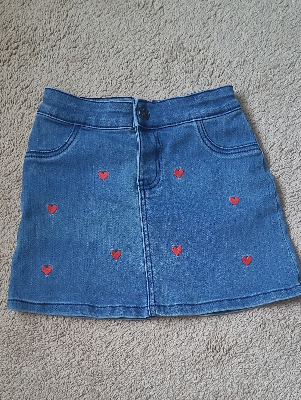 Girls Denim Skirt Sz 7